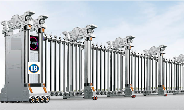 Cổng xếp inox 304 LB185